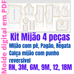 Kit Mijão 4 peças