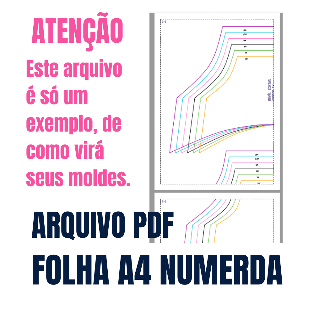 MOLDE 98 CUECA PARA BEBÊ - Costurando Pano