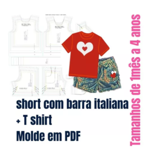 short-barra-italiana-e-t-shirt-bebe